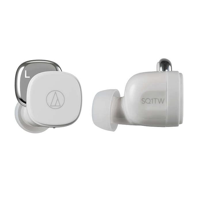 Беспроводные наушники Audio-Technica ATH-SQ1TW white tws внутриканальные наушники_OpenBox - рис.1