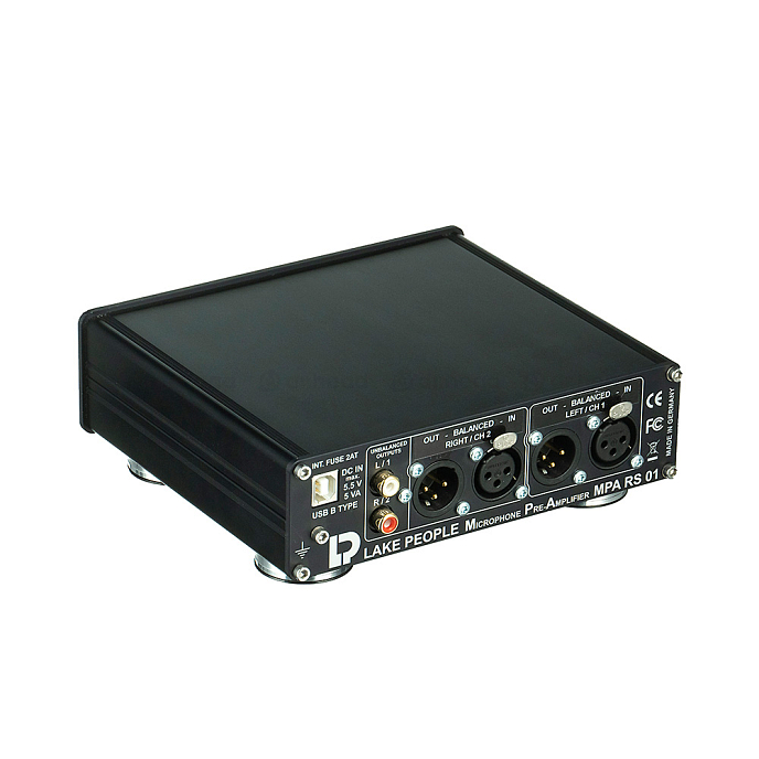 Микрофонный предусилитель Lake People MPA RS 01 Black - рис.10