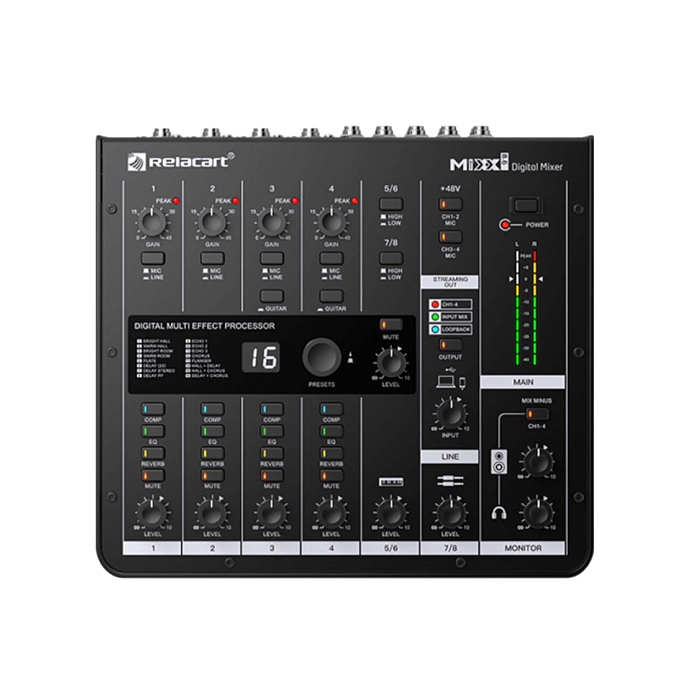 Микшерный пульт RELACART MIXX8.6 - рис.0