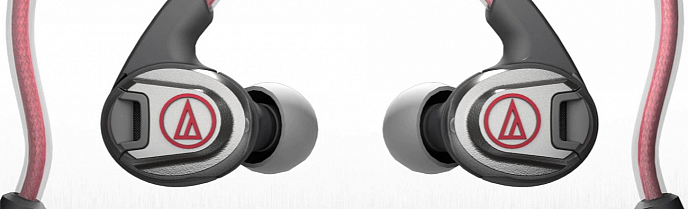 Наушники AUDIO-TECHNICA ATH-SPORT3 Red - рис.2