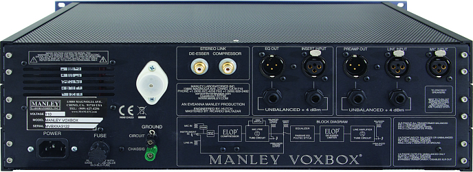 Предусилитель Manley VOXBOX - рис.1