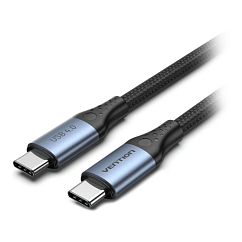 Кабель Vention USB 4.0 USB-C - USB-C Black 1m