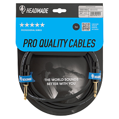 Кабель HeadMade Pro 6.3mm stereo - 6.3mm stereo 2m