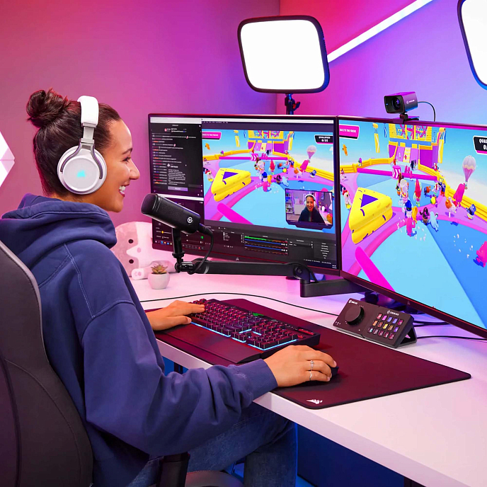 Микрофон для стриминга и игр Elgato Wave DX black динамический xlr микрофон (SN es51l1a02801)_Уценка - рис.15