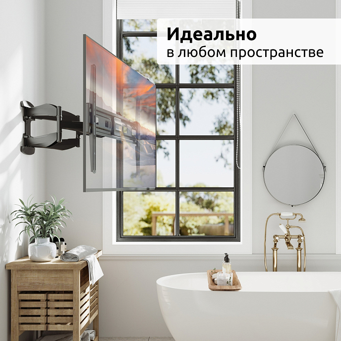 Кронштейн для монитора Uniteki FM1772 Black - рис.16