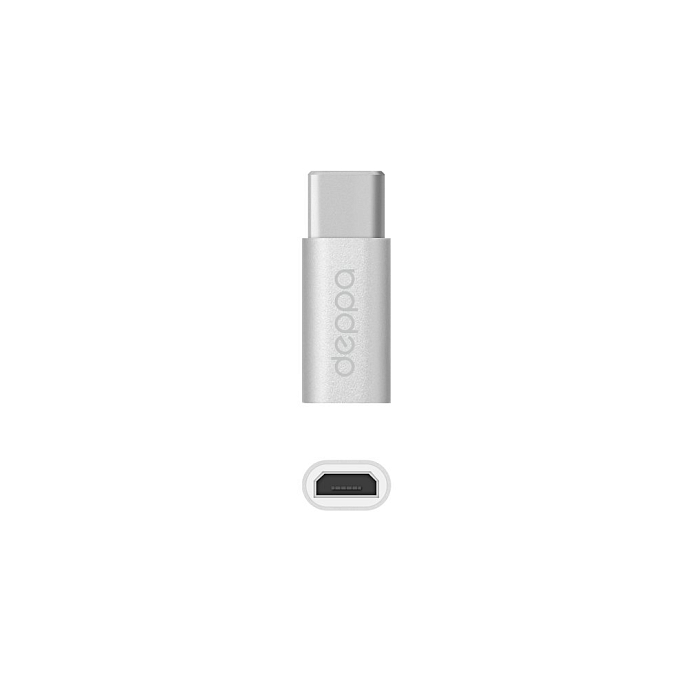 Адаптер Deppa Type-C - micro USB - рис.0
