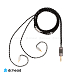 Кабель Labkable Silver Black Sennheiser IE40 3.5mm 1.2m - рис.0