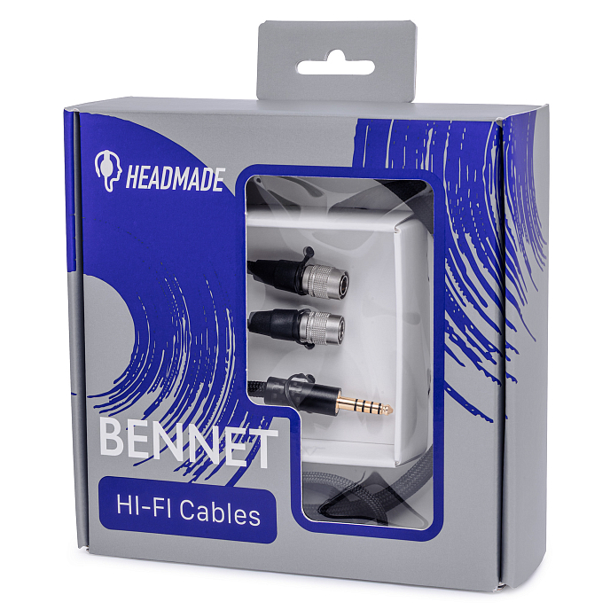 Кабель HeadMade Bennett - Dan Clark - 4.4mm, 1.2m черный - рис.7