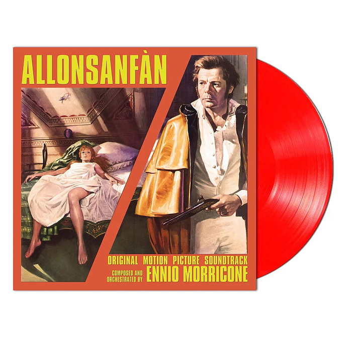 Пластинка Ennio Morricone – Allonsanfan OST (Clear Red) RSD2024 LP - рис.1