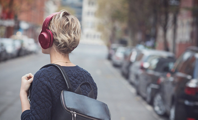 Беспроводные наушники SONY h.ear MDR-100ABN Yellow - рис.4