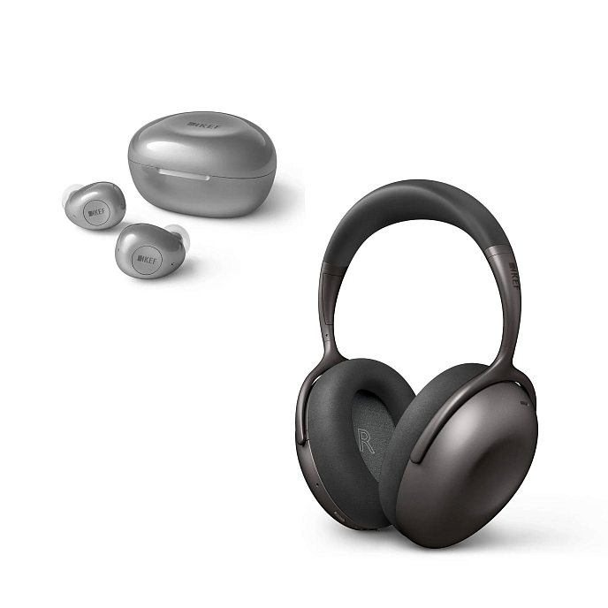 Комплект KEF Mu7 Charcoal Grey + KEF Mu3 Silver Grey - рис.0
