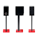Стойки под акустику NorStone Esse Speaker Stand Black Glossy Red - рис.3