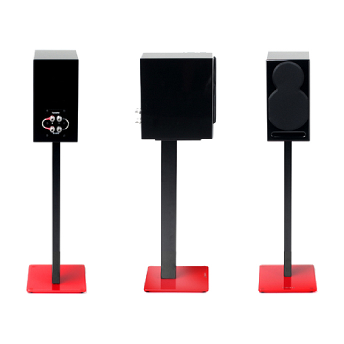 Стойки под акустику NorStone Esse Speaker Stand Black Glossy Red - рис.3