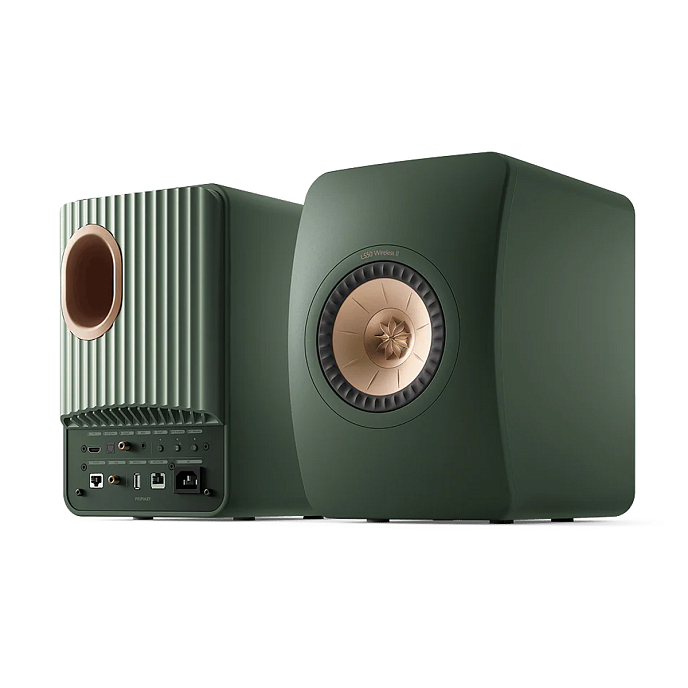 Полочная акустика KEF LS50 Wireless II Moss Green - рис.1