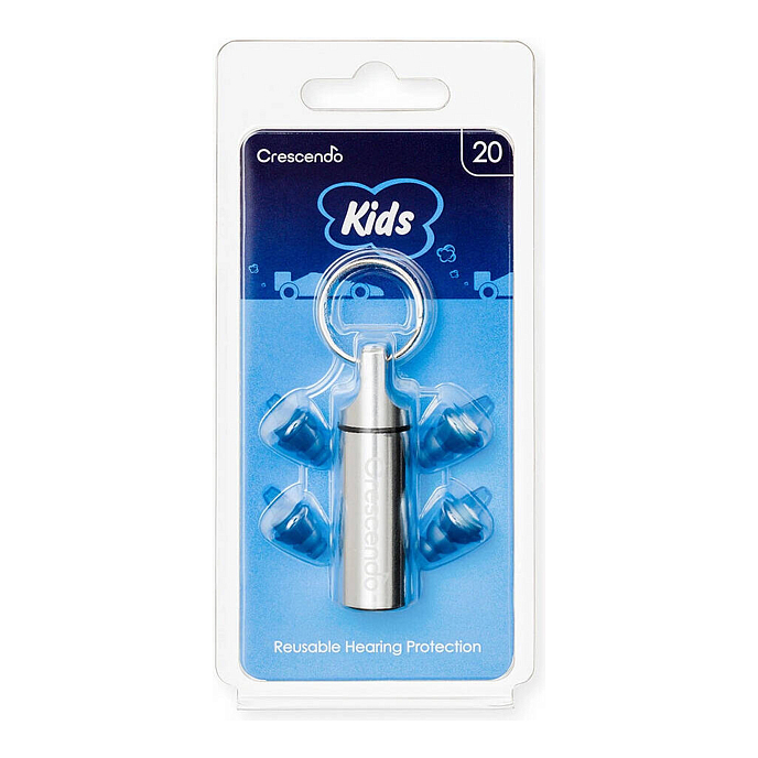 Беруши Dynamic Ear Company Crescendo Kids Race Cars 20 Blue - рис.0