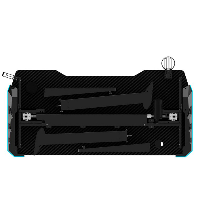 Компьютерный стол FoxGear FG-ZE-49B Black - рис.6