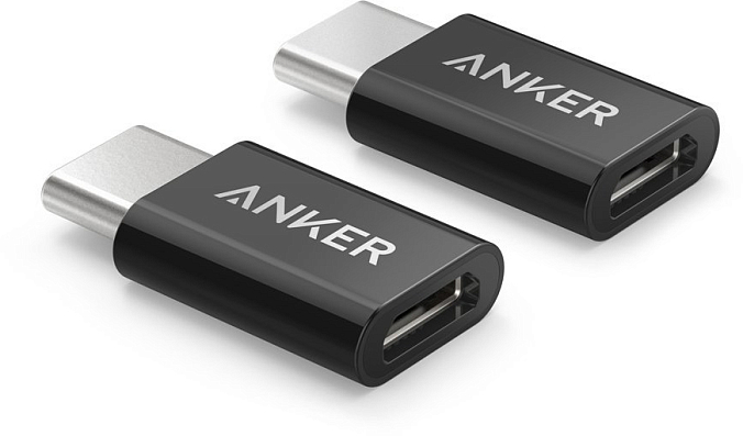Переходник Anker MicroUSB / USB-C - рис.0