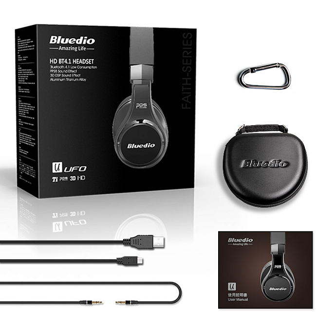 Беспроводные наушники Bluedio Ufo U Titanium - рис.10