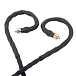 Кабель HeadMade IEM Premium MMCX - 3.5mm Black 1.2m - рис.2
