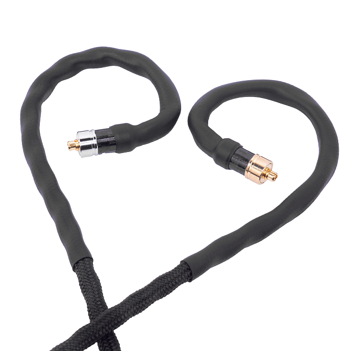 Кабель HeadMade IEM Premium MMMCX - 3.5mm Black 1.2m - рис.2