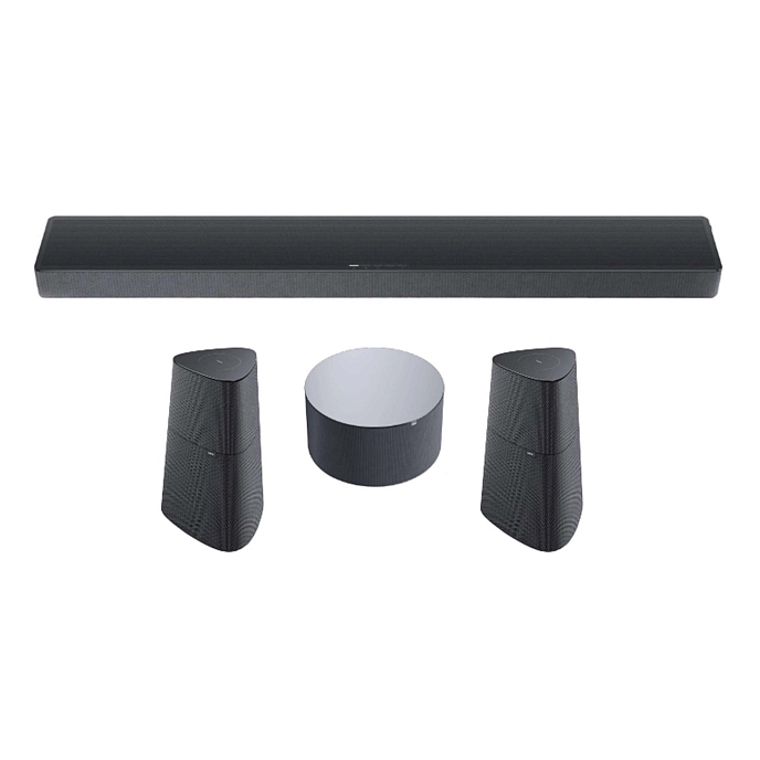 Саундбар Loewe Klang Bar5 mr + Klang mr3 Basalt Grey - рис.0