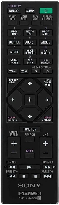 Акустическая система Sony MHC-V73D Black - рис.4