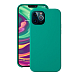 Чехол для смартфонов Deppa Liquid Silicone for Apple iPhone 12-12 Pro Green - рис.1