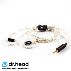 Фото - Labkable Silver Galaxy 8wire for Sennheiser IE80 Кабель Labkable Silver Galaxy 8wire for Sennheiser IE80