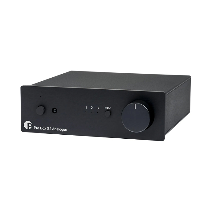 Предусилитель Pro-Ject Pre BOX S2 Analogue Black - рис.0