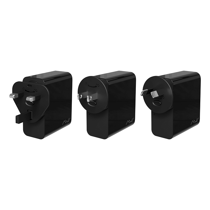 Сетевое зарядное устройство Caweon CTC-140-2C1A Black - рис.2