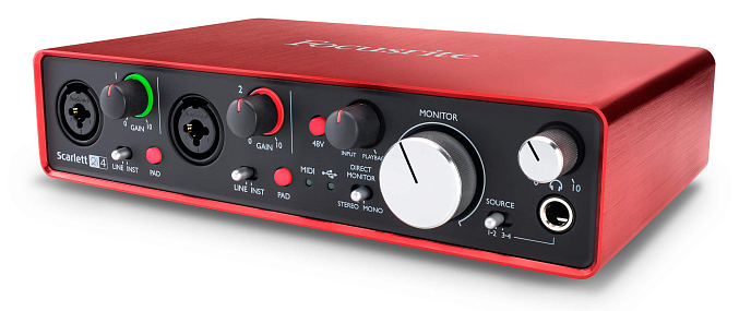 Аудиоинтерфейс FOCUSRITE Scarlett 2i4 USB 2nd Gen - рис.3
