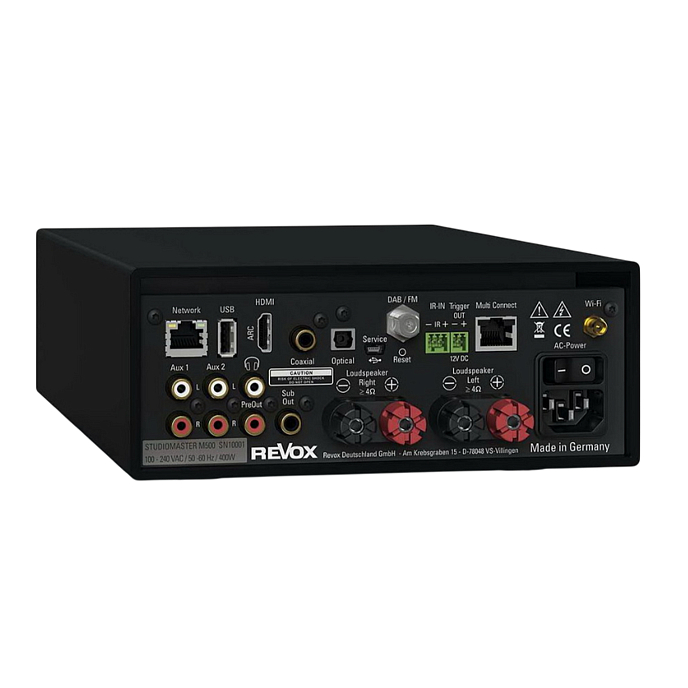 Сетевой аудиоплеер Revox Studiomaster M300 Black - рис.4