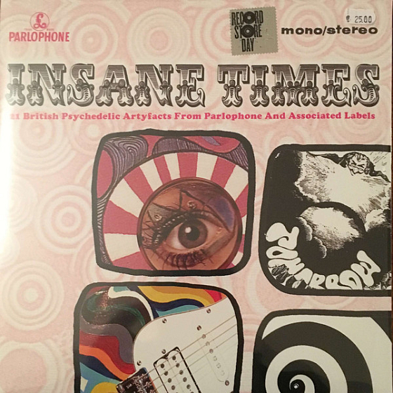 Пластинка Various - Insane Times • 25 British Psychedelic Artyfacts From The EMI Vaults - рис.0