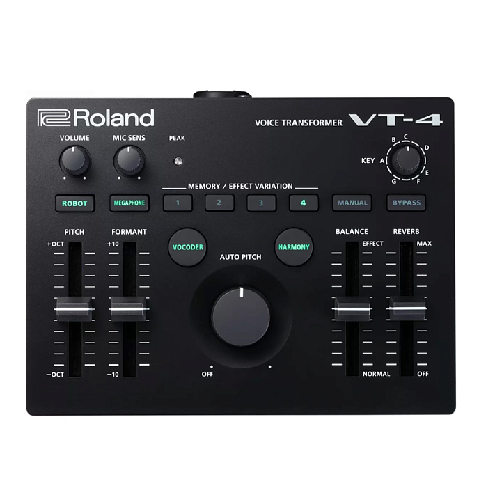 Процессор эффектов Roland Voice Transformer VT-4 Black - рис.0