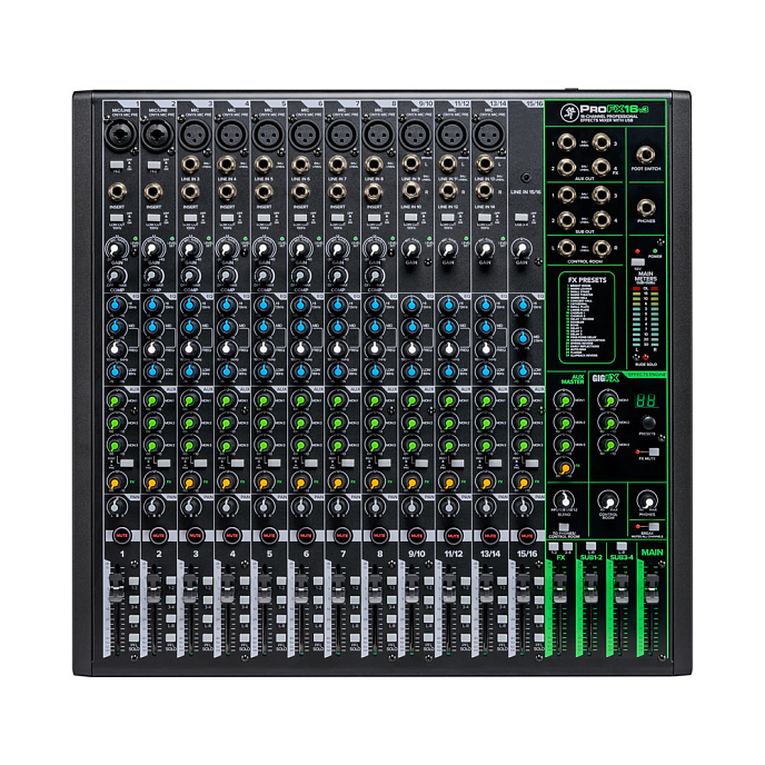 Микшерный пульт Mackie ProFX16v3 Black - рис.0