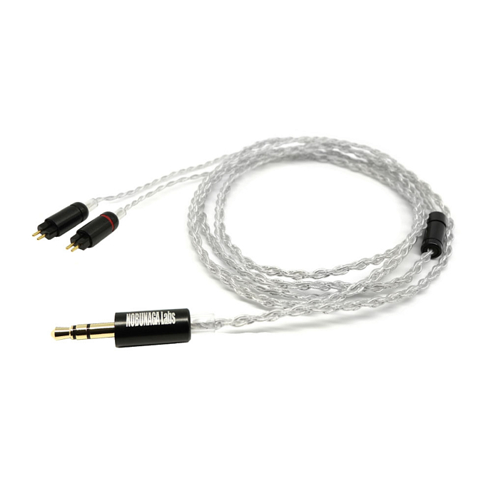 Кабель Nobunaga Labs Entry Iris Silver 2-pin - 3.5mm - рис.1