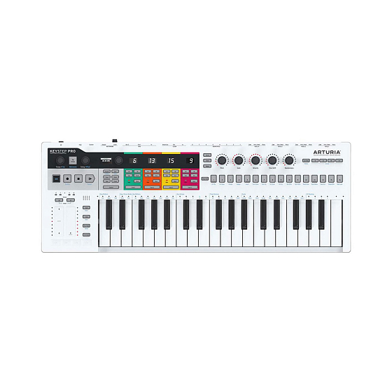 MIDI-клавиатура Arturia KeyStep Pro White - рис.0