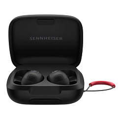 Беспроводные наушники Sennheiser Momentum Sport polar black внутриканальные с адаптивным активным шумоподавлением_OpenBox