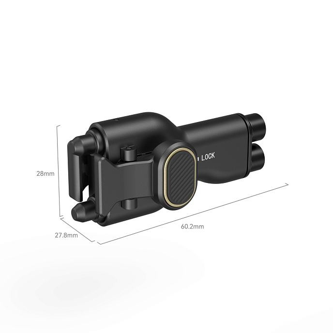 Адаптер SmallRig 4404 Side Handle Quick Release Adaptor Black - рис.5