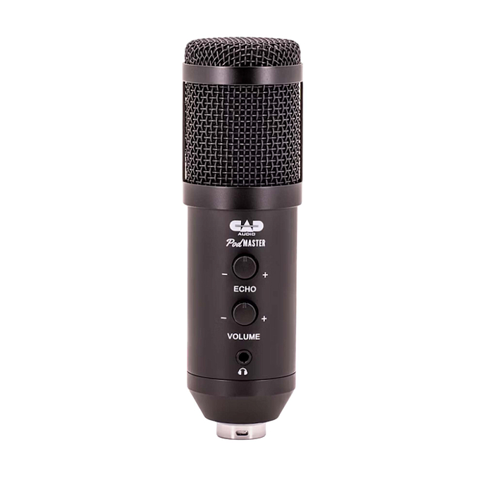 Микрофон студийный CAD PM1100 PodMasterD USB Pro Black - рис.0