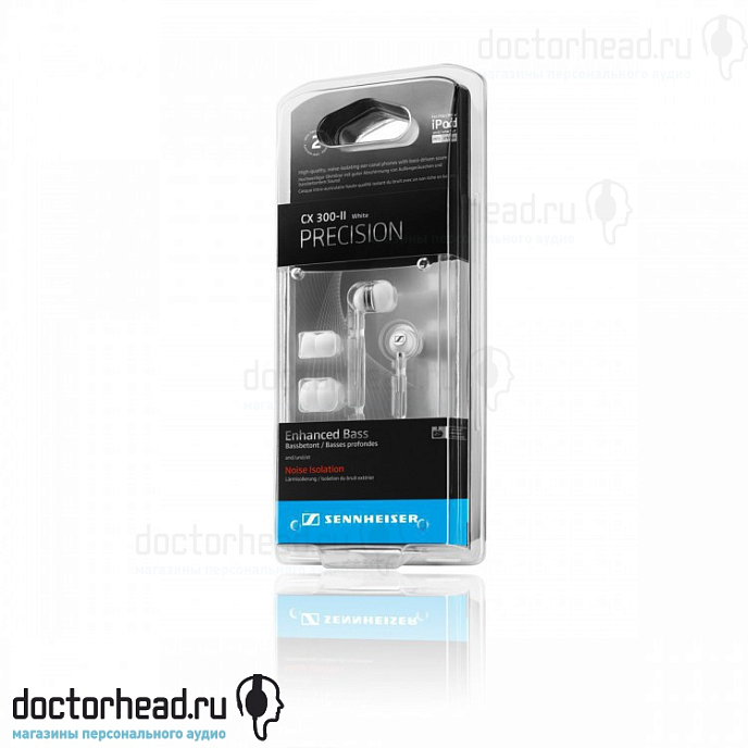 Наушники Sennheiser CX300-II Precision white - рис.3