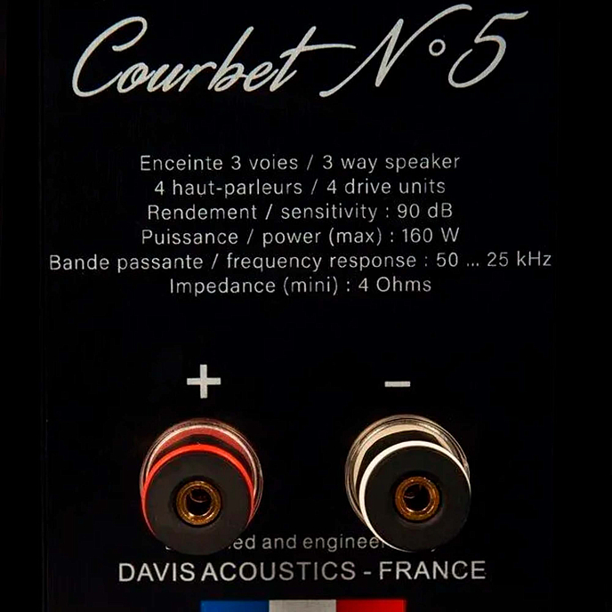 Напольная акустика Davis Acoustics Courbet N 5 Black Gloss - рис.4