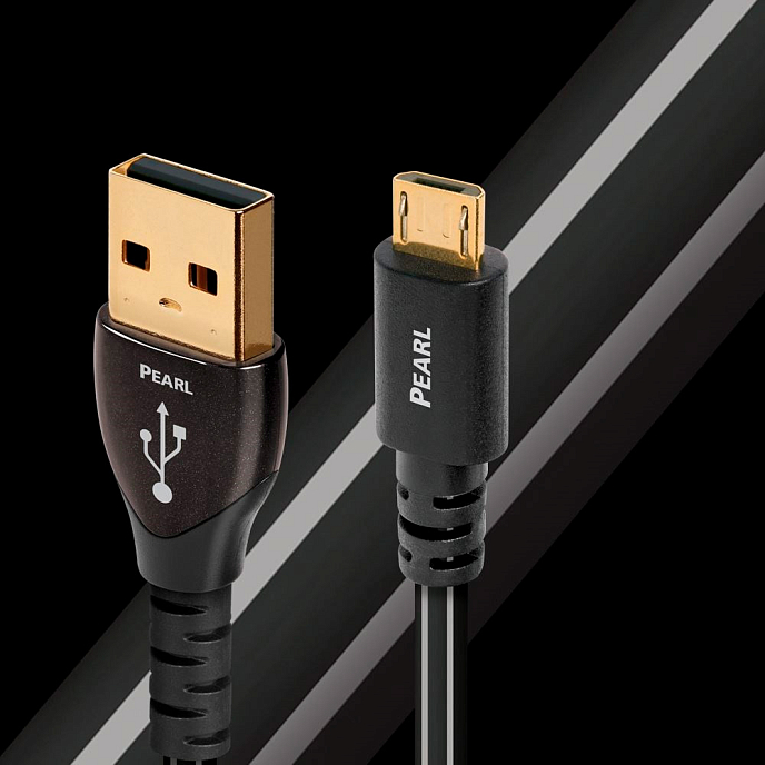 Кабель AudioQuest Pearl USB-A - USB-Micro 5 m - рис.1