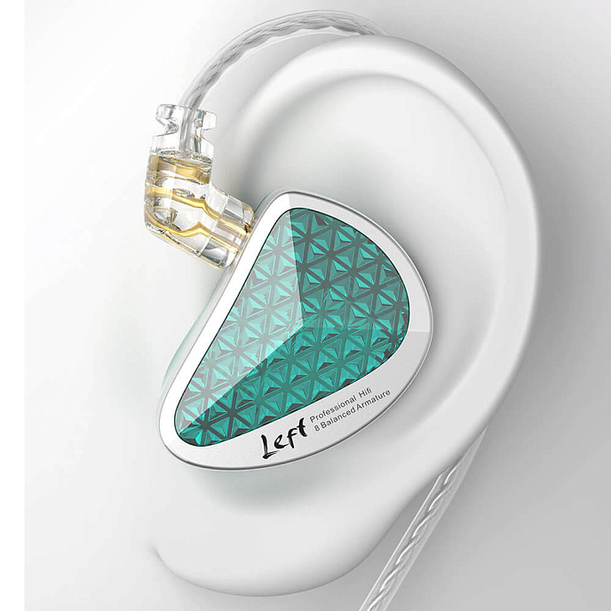 Наушники внутриканальные KZ AS16 PRO with Mic Black - рис.3