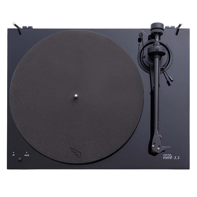 Мат для проигрывателей винила Analog Renaissance EvoMat First Mat Black - рис.1