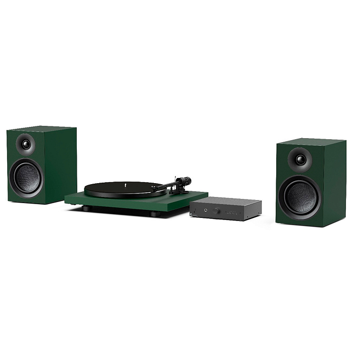 Комплект Pro-Ject Colourful Audio System E Satin Fir Green - рис.0