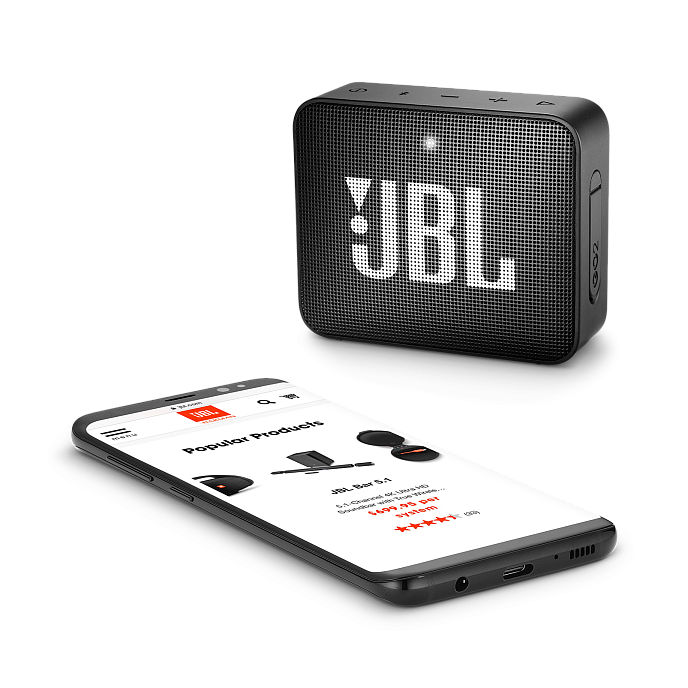 Портативная колонка JBL GO 2 Black - рис.4