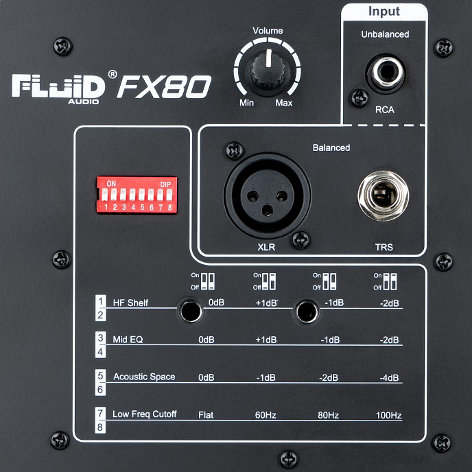 Студийный монитор Fluid Audio FX80 Black - рис.6