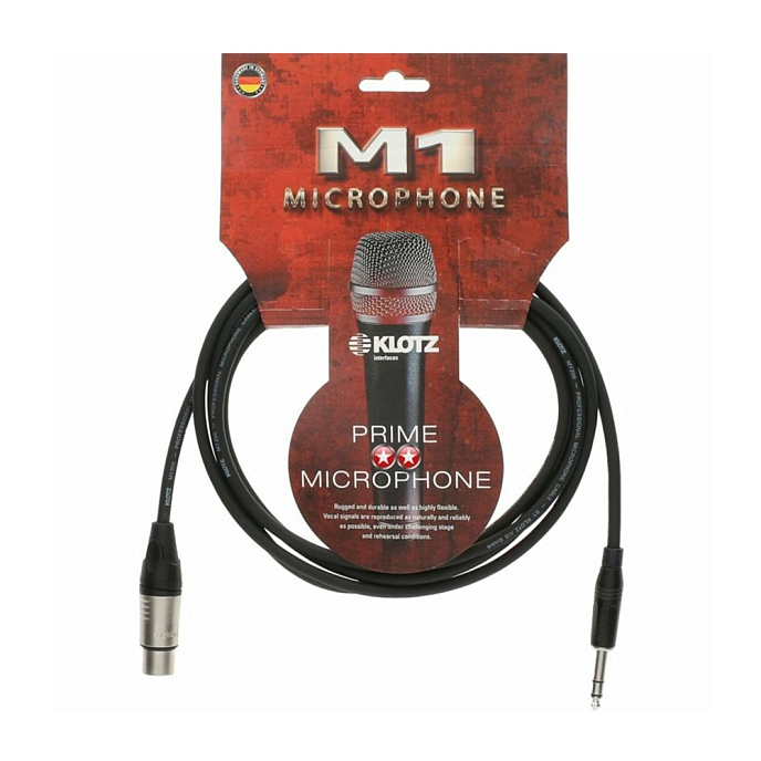 Кабель KLOTZ M1FS1K0200 xlr - 6.35 mm 2 m - рис.2