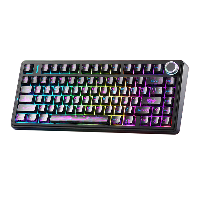 Клавиатура AULA F75 Cotton Candy Switches Neonight - рис.1